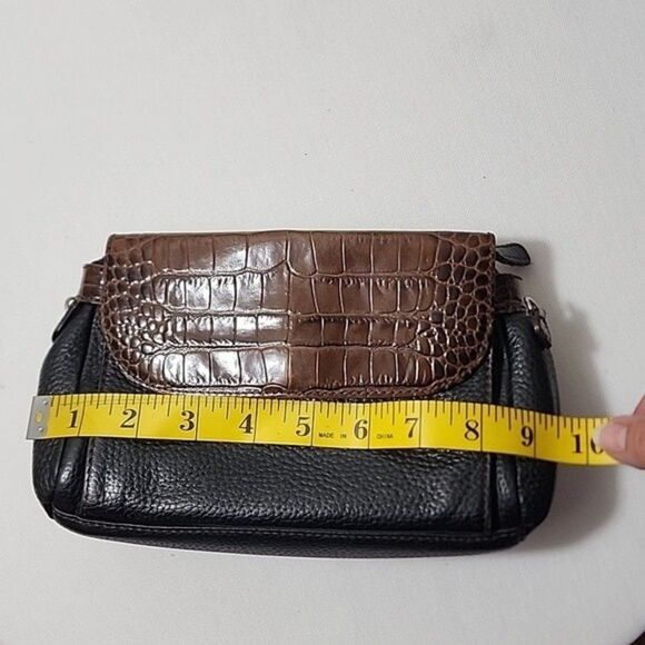 Brighton black and brown vintage purse with contrasting inside - Picture 3 of 12